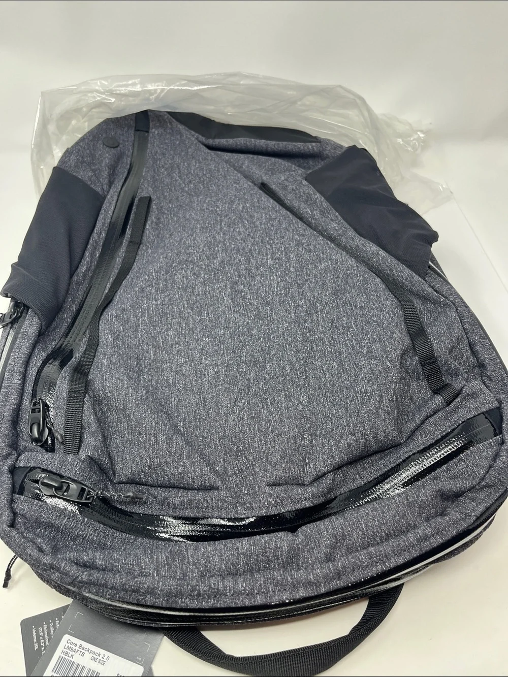 LULULEMON Core Backpack 2.0 Gray One Size Brand New With Tags Retail $158